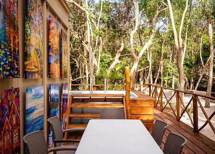 Casa de férias Jungle House With A Pool Akumal